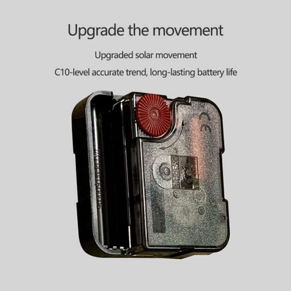 Backlit-LED-Wall-Clock-Corner-Clock with Motion-Sensor