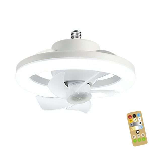 360-Degree Rotating Ceiling Fan With Lighting Lamp