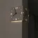 Backlit-LED-Wall-Clock-Corner-Clock with Motion-Sensor