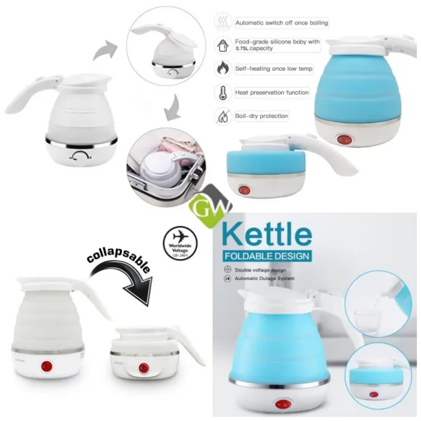 foldable travel electric kettle