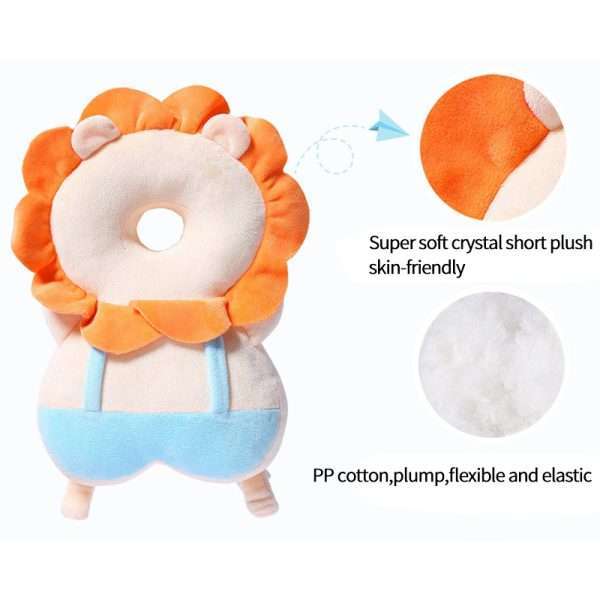 Head Protection Soft Pillow For Toddler & Baby - Cotton